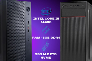 HomePartner HP413 Intel i5 14400 / RAM 16Gb DDR4 / SSD 2Tb